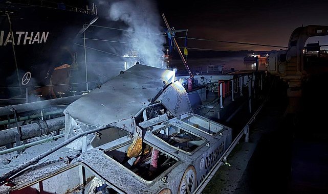 Ukrayna: "Rusya'nın gece düzenlediği saldırılar Slovakya, Palau ve Liberya bayraklı gemilere zarar verdi"