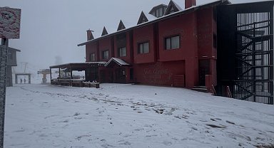 Uludağ'da kar var oteller kapalı