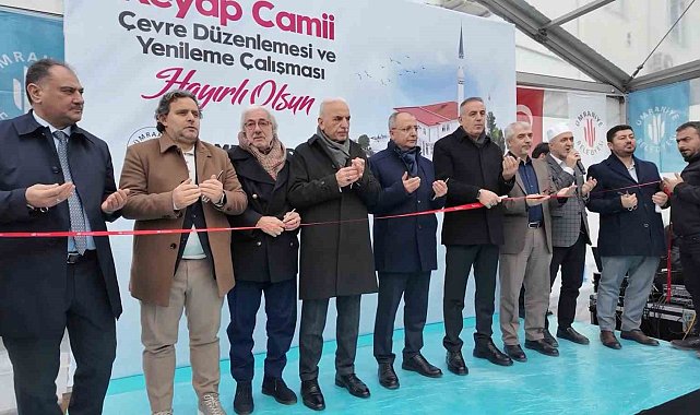 Ümraniye Keyap Camii yenileme ve düzenleme çalışmaları tamamlandı