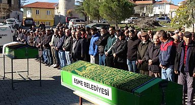 Uşak'ta kazada hayatını kaybeden Dulay çifti defnedildi