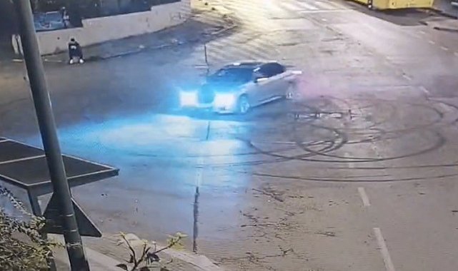 Üsküdar'da drift yapan kadın sürücüye 47 bin TL ceza