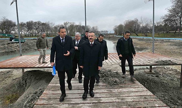 Vali Aksoy, Sakaryabaşı'nda yürütülen çalışmaları inceledi