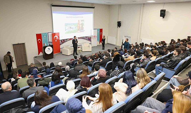 Vali Aslan'dan gençlere ilham veren söyleşi