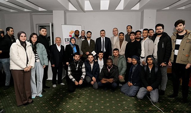 Vali Çiftçi, Uluslararası öğrencilerle biraraya geldi