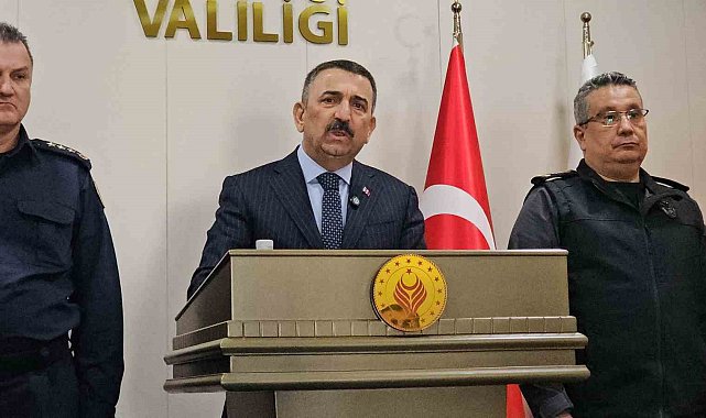 Vali Hacıbektaşoğlu, 2025 yılı güvenlik ve asayiş istatistiklerini paylaştı