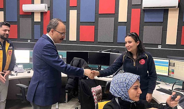 Vali Kızılkaya, yılbaşı mesaisinde denetimlerde bulundu