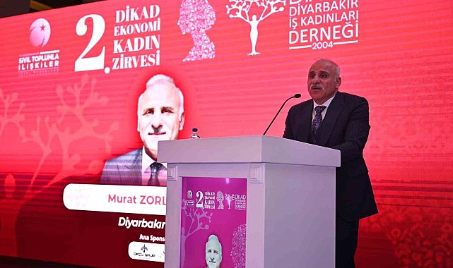 Vali Zorluoğlu ekonomi zirvesinde konuştu: "Kadınları yok sayan kalkınma başarılı olamaz"