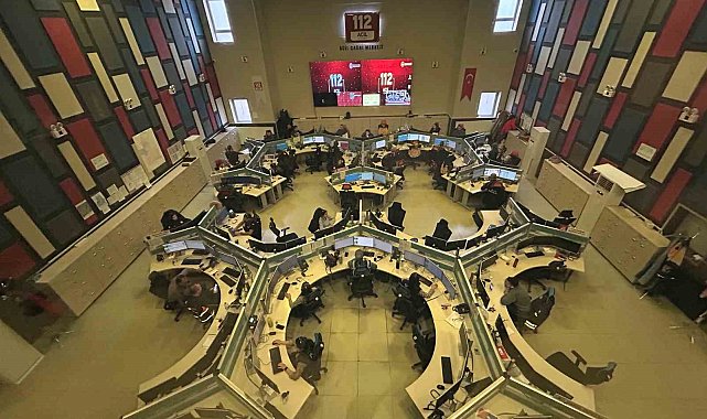 Van 112 Acil Çağrı Merkezi bu yıl 1 milyon 277 bin çağrı karşıladı