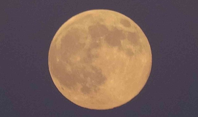 Van semalarında yılın son dolunayı görsel şölen sundu