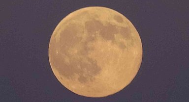 Van semalarında yılın son dolunayı görsel şölen sundu