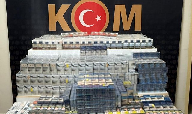 Van'da 2 bin 290 paket kaçak sigara ele geçirildi