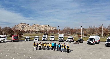 Van'da acil sağlık ekipleri çetin kış şartlarına karşı göreve hazır