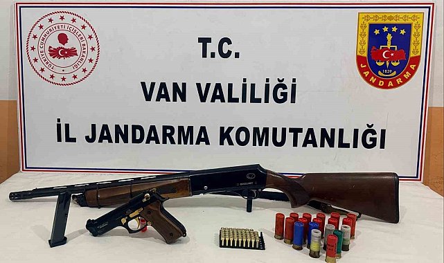 Van'da silah ele geçirildi
