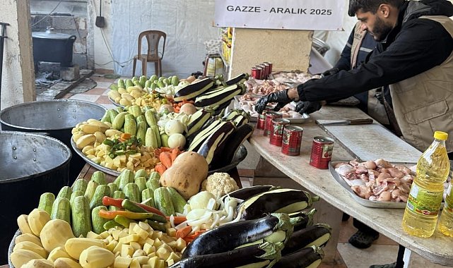 Vatan Sevdalıları Vakfı'ndan Gazze'ye yardım eli