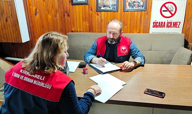 Vize'de gıda işletmelerine sıkı denetim