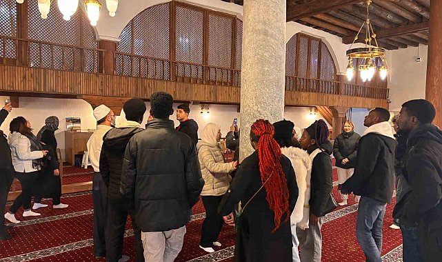 Yabancı üniversite öğrencileri Şuhut'un tarih ve kültürüyle buluştu