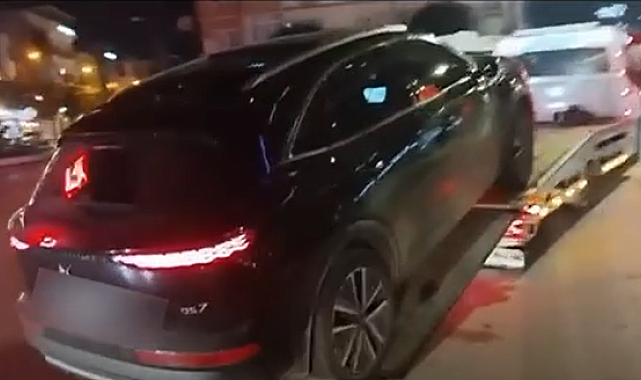 Yalova'da çakarlı otomobil sürücüsüne 276 bin lira ceza