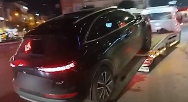 Yalova'da çakarlı otomobil sürücüsüne 276 bin lira ceza