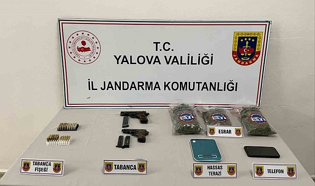 Yalova'da uyuşturucu operasyonunda 1 tutuklama