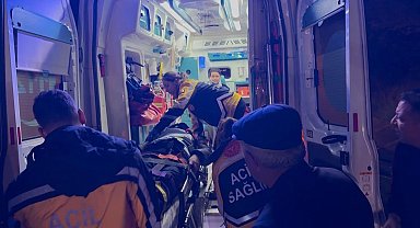 Yaralı sürücünün 'ayağım' feryadı yürek burktu