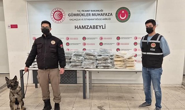 Yeni yıl öncesi sınır kapılarında dev uyuşturucu operasyonu