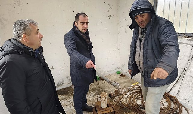Yenipazar'da içme suyu altyapısı güçlendiriliyor