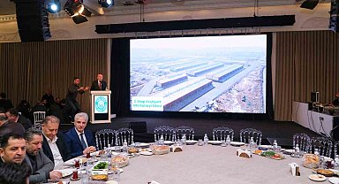 Yeşilyurt Sanayi Sitesi'nde kuralar çekildi, başkanlar yeni konut ve işyerlerine destek sözü verdi