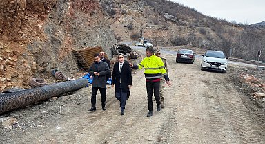 Yıllardır bitmeyen yolda çalışmalar sürüyor