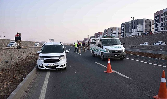 Yolun karşı tarafına geçmek isterken 2 aracın çarptığı adam hayatını kaybetti