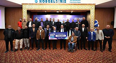 Yüreğir Belediyesinden amatör spora 1 milyon TL'lik destek