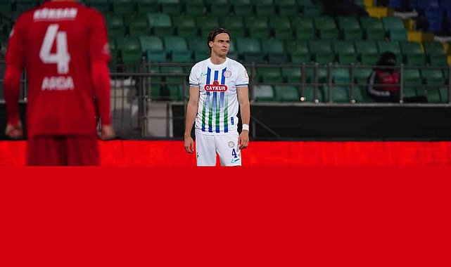 Ziraat Türkiye Kupası: Çaykur Rizespor: 2 - Gaziantep FK: 1