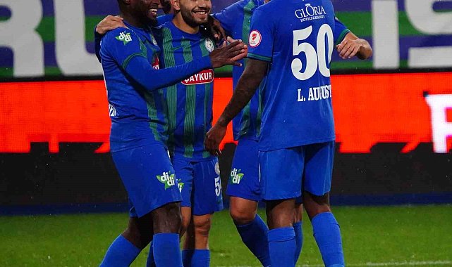 Ziraat Türkiye Kupası: Çaykur Rizespor: 6 - Pendikspor: 1