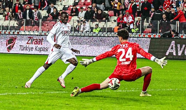 Ziraat Türkiye Kupası: Samsunspor: 2 - Eyüpspor: 1