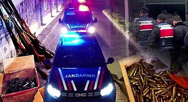 14 il merkezinde ruhsatsız silah ve mühimmat operasyonu: 202 şüpheli yakalandı