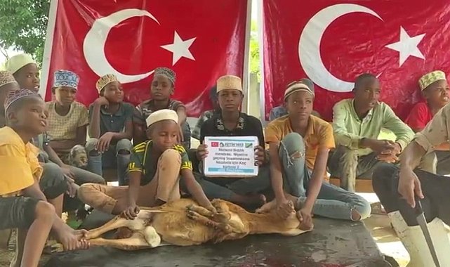 6 yıl süren boşanma davası sonuçlanır sonuçlanmaz Afrika'da 8 adet adak koç kestirdi