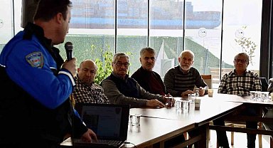 60+ Aktif Yaşlanma Kulübü'nde güvenlik bilgilendirme programı