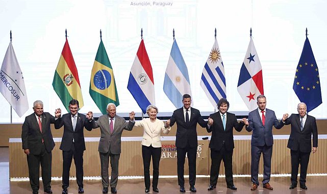 AB-Mercosur kapsamlı ticaret anlaşması, 25 yıllık müzakerelerin ardından imzalandı
