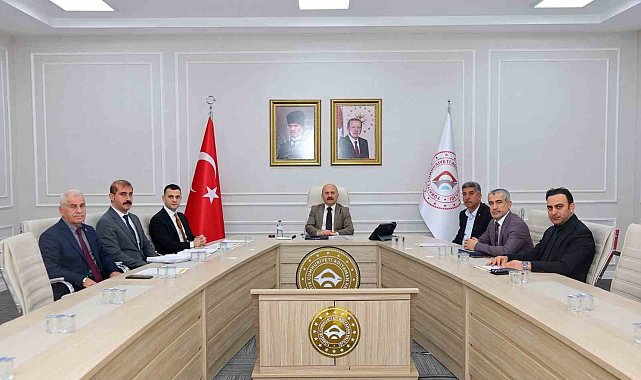 Adıyaman'da İl Özel İdaresi Encümen Toplantısı yapıldı