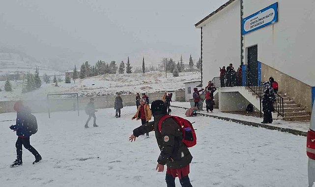 Adıyaman'ın 3 ilçesinde okullar tatil edildi