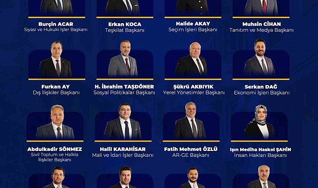AK Parti Eskişehir İl Yürütme Kurulu'nda görev değişimi