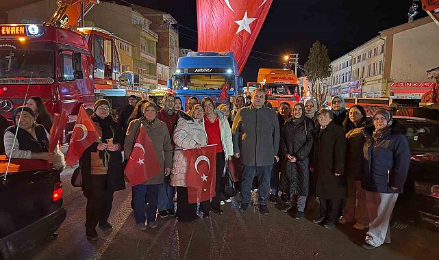 AK Parti ve MHP'den Türk bayrağına destek etkinliği