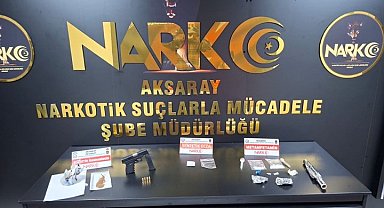 Aksaray NSM'den narkotik operasyonu: 8 tutuklama