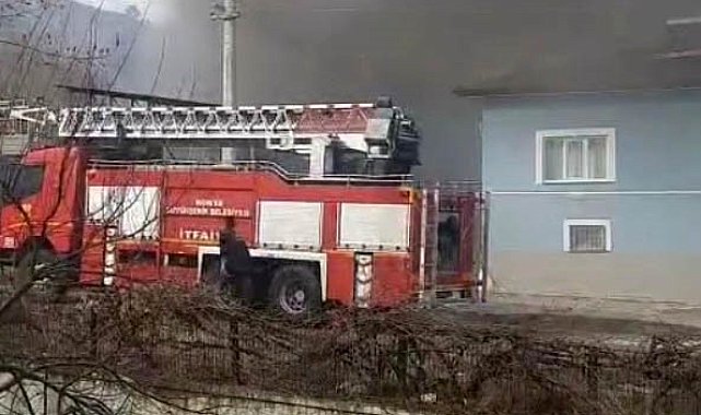 Akşehir'de müstakil evde yangın: 1 yaralı