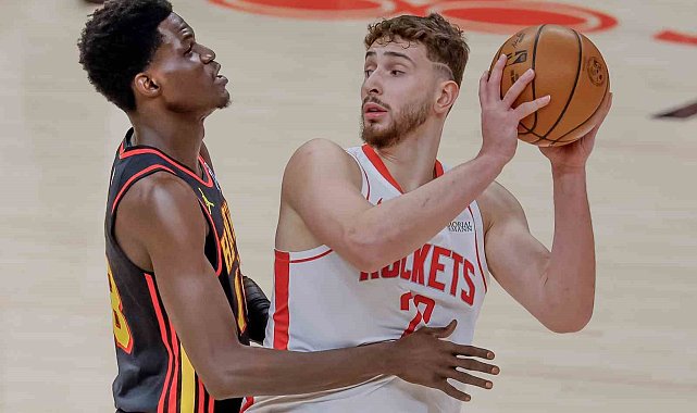 Alperen Şengün'den Atlanta karşısında 9 sayı, 13 ribaund