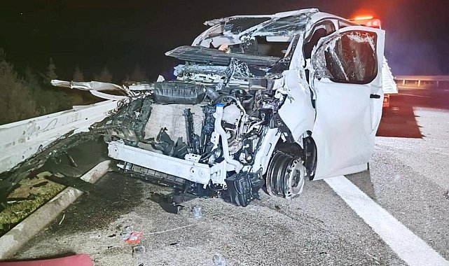 Altın yüklü zırhlı araç takla attı: 11 kilo altın sırra kadem bastı