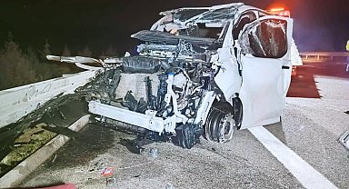 Altın yüklü zırhlı araç takla attı: 11 kilo altın sırra kadem bastı