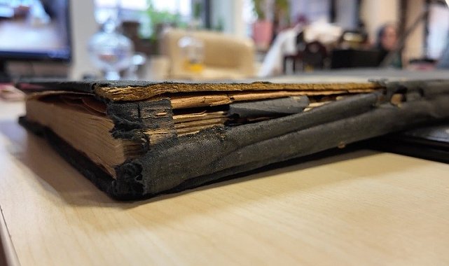 Ankara Adliyesi'nde 1926 yılına ait adli emanet defteri muhafaza altına alındı