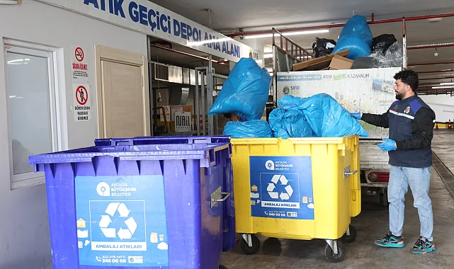Antalya Büyükşehir'den sıfır atık hamlesi