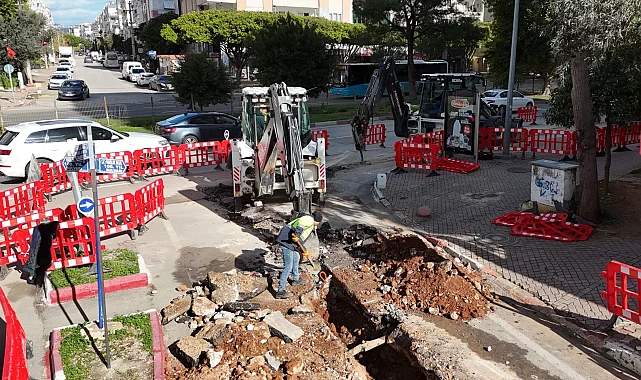 ASAT Muratpaşa'da içme suyu altyapısını yeniliyor