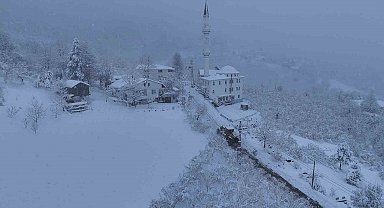 Atakum'da yoğun kar mesaisi